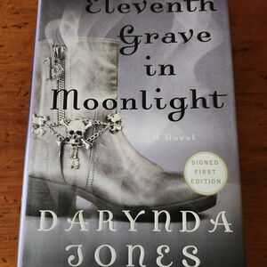 'Eleventh Grave in Moonlight' Hardcover - Silver Boot Cover